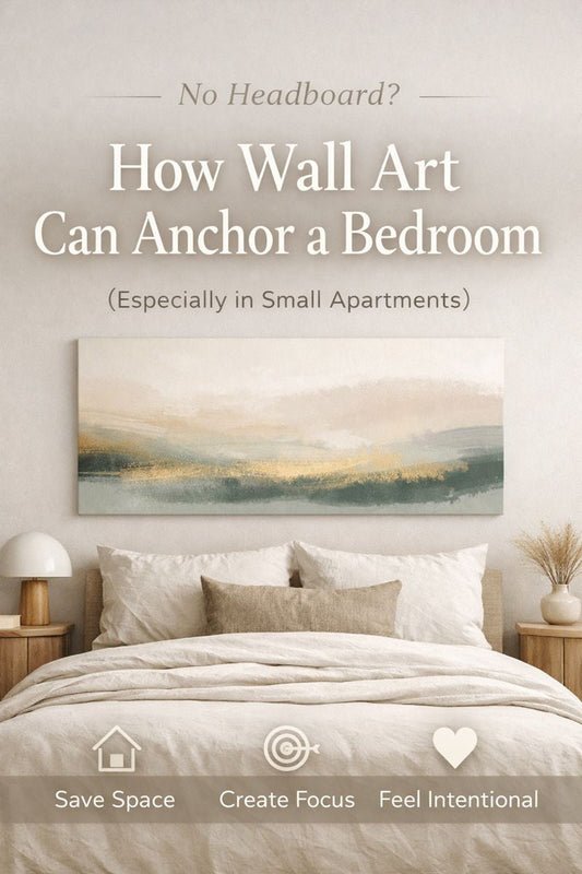 Bedroom without headboard